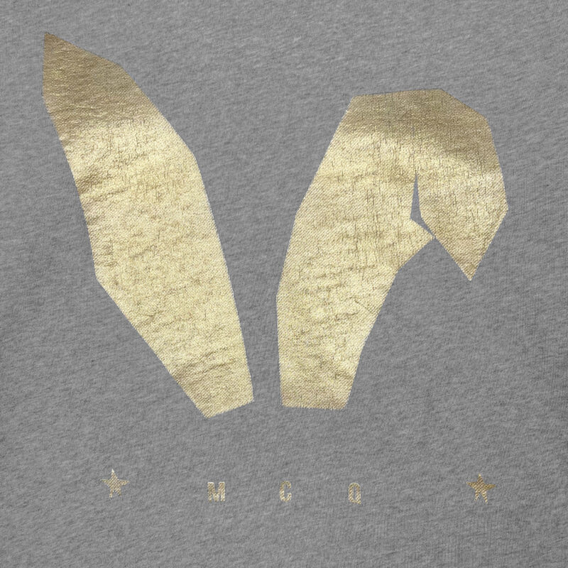 McQ by Alexander McQueen Gold Bunny Ears Sweatshirt