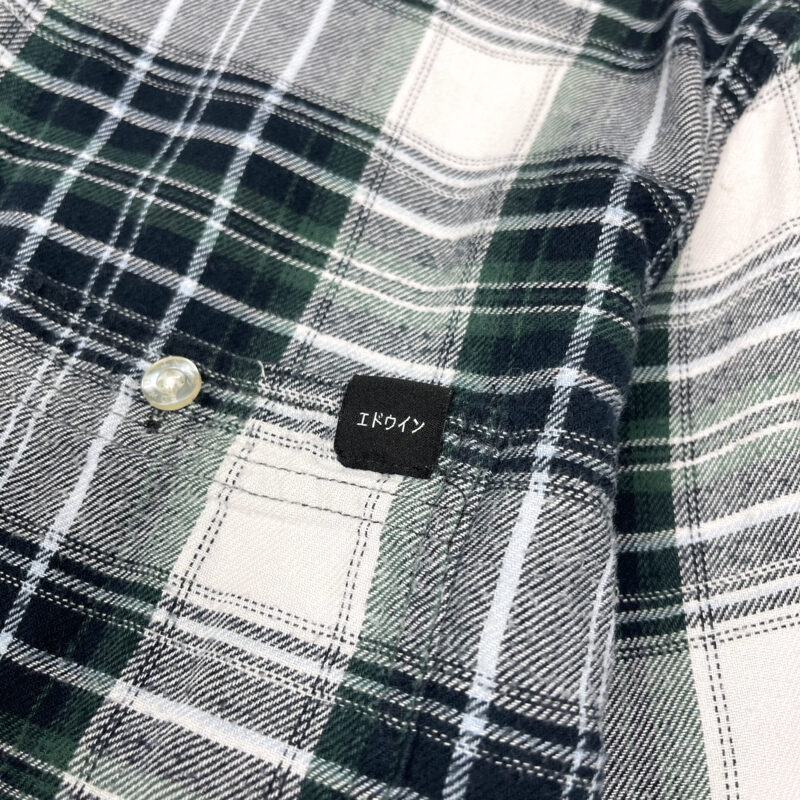 Edwin Tripple 10 Check Long Sleeve Shirt