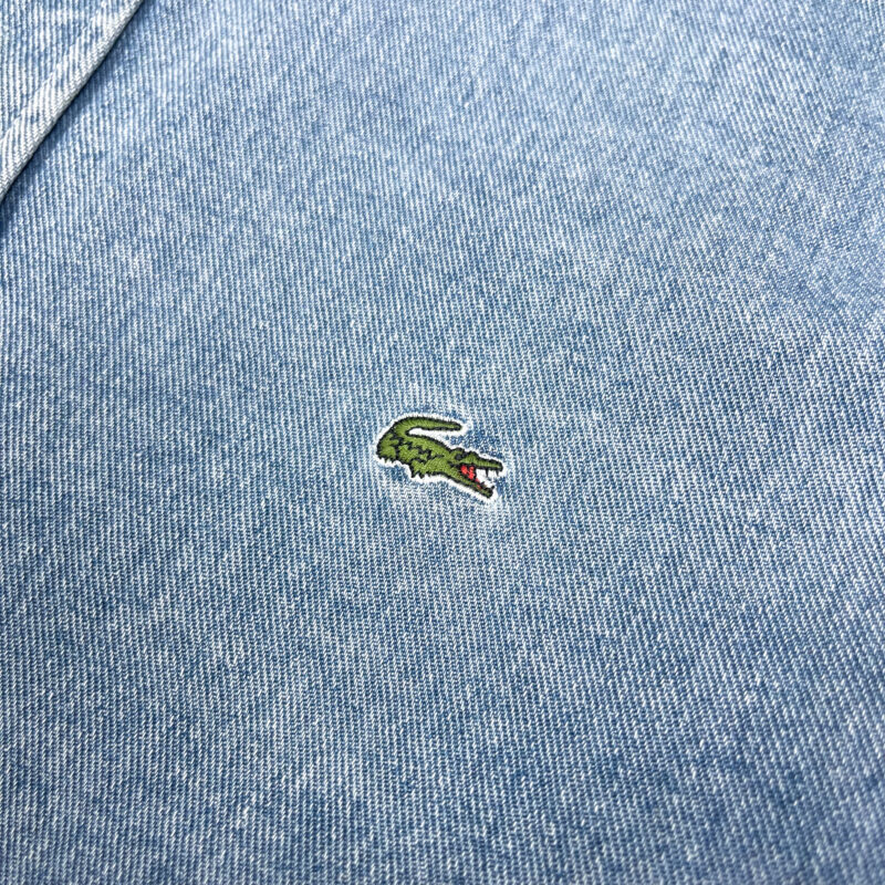 Lacoste Regular Fit Long Sleeve Denim Shirt