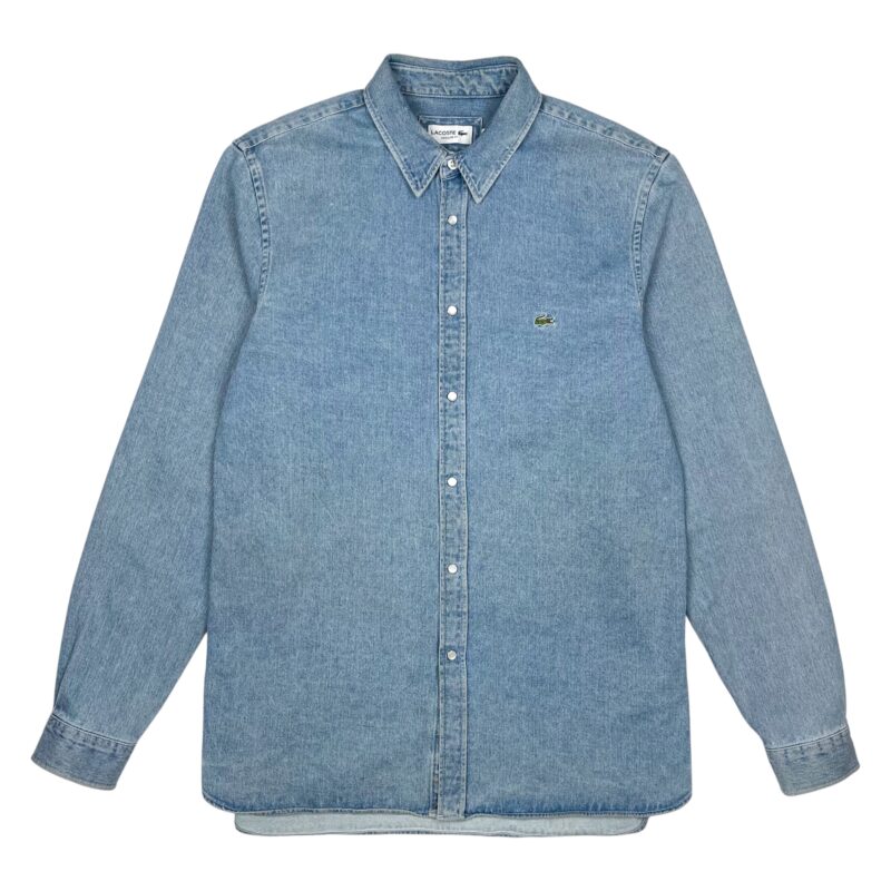 Lacoste Regular Fit Long Sleeve Denim Shirt
